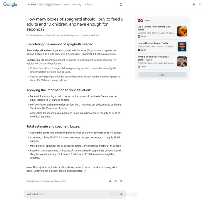 Ricerca Google Gemini
