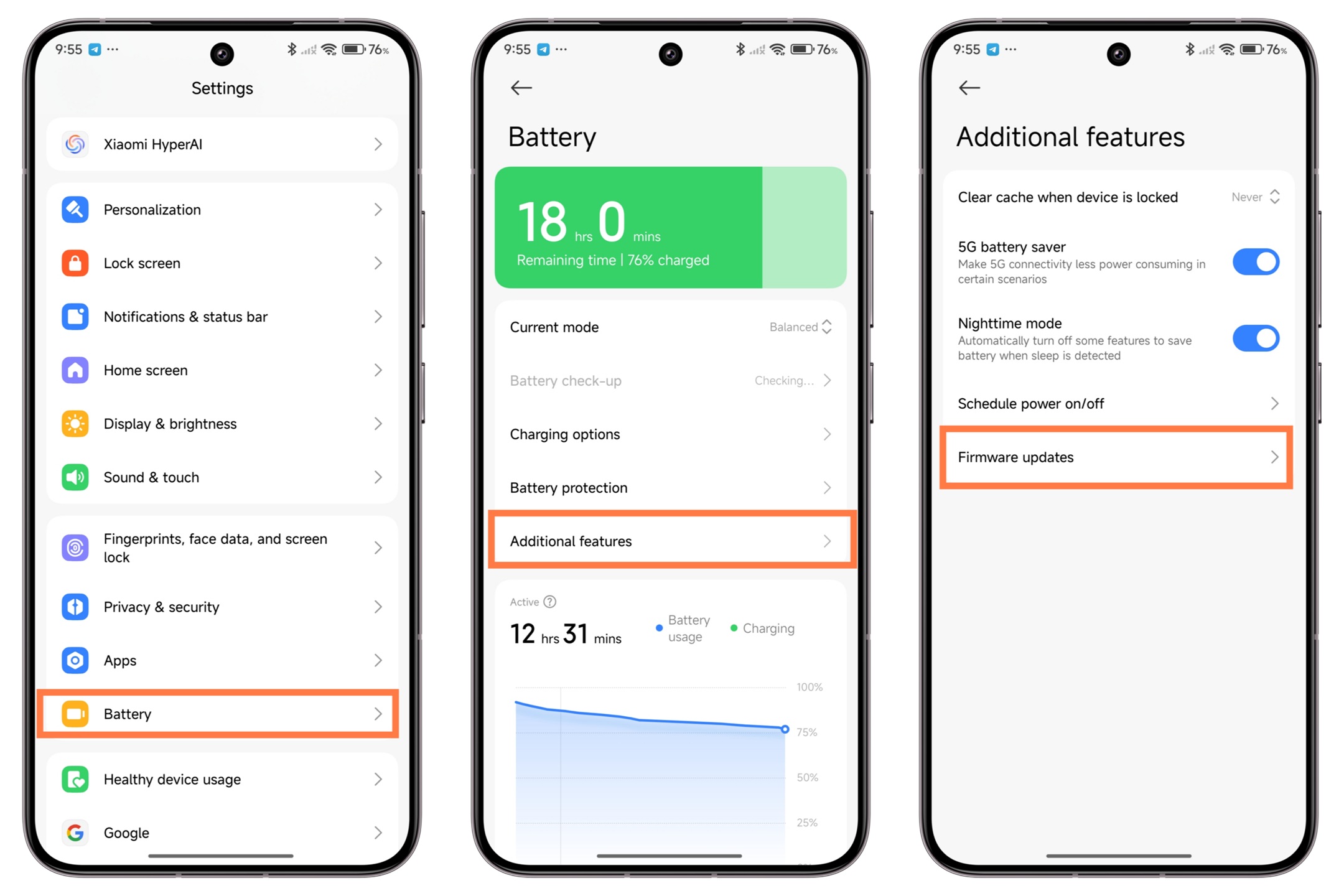 Xiaomi HyperOS 2.0 - Come aggiornare il firmware della batteria
