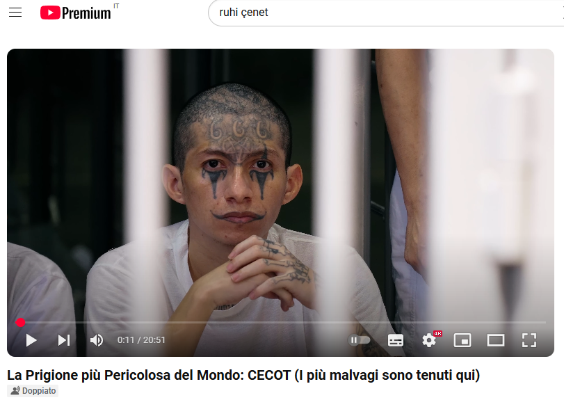 YouTube Premium - etichetta doppiato
