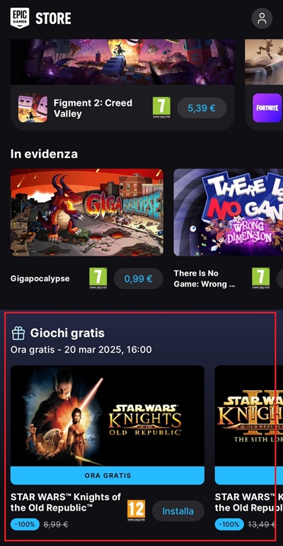 giochi gratis epic