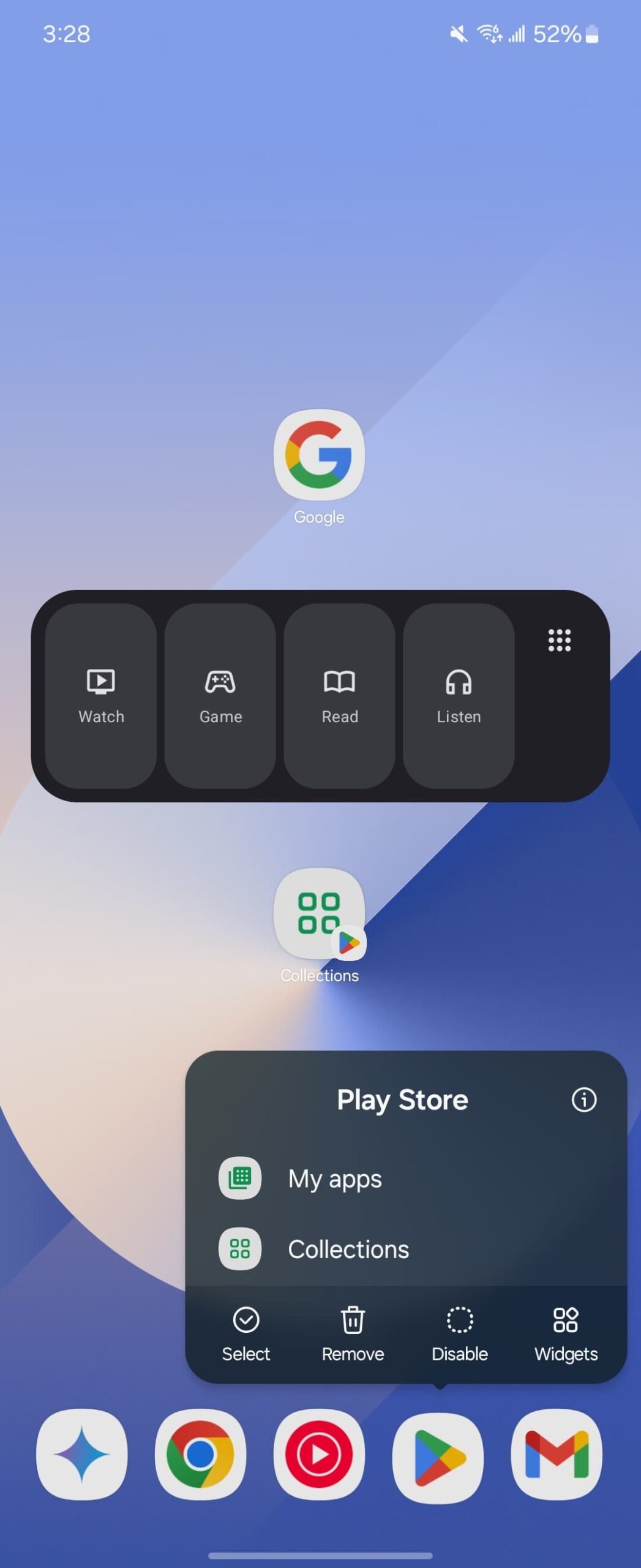 google collezioni play store