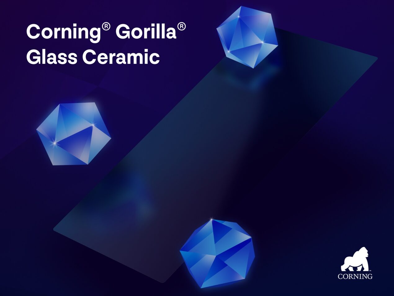 Corning annuncia Gorilla Glass Ceramic, creato per migliorare la resistenza alle cadute
