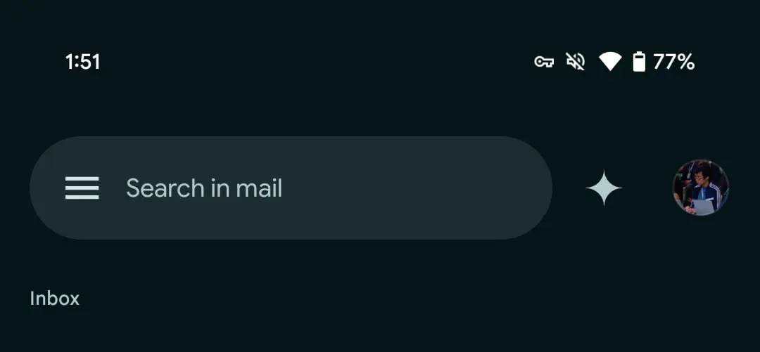 Gmail v20250302 - cambio posto selettore account e gemini 9to5Google