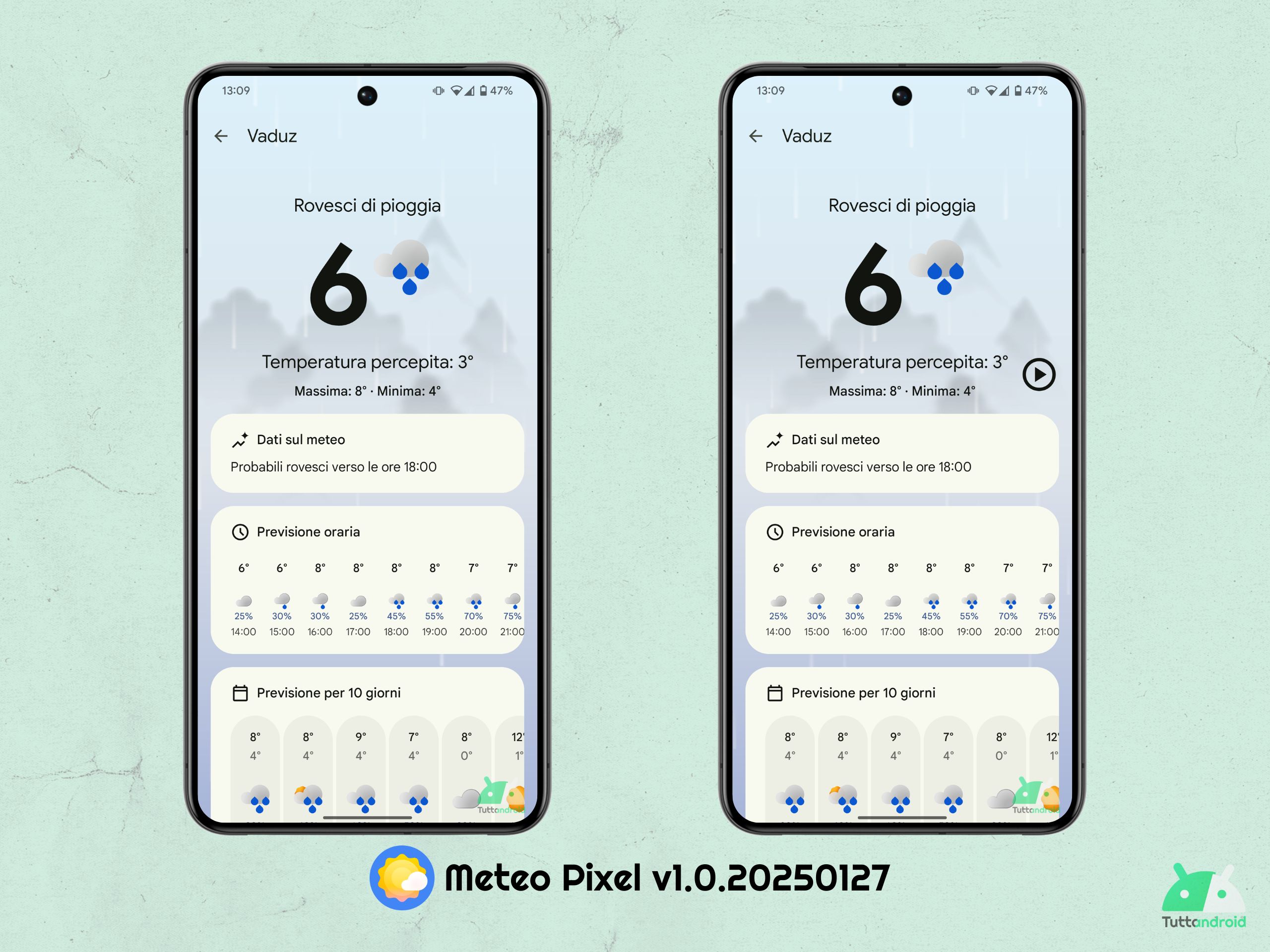 Google Meteo Pixel v1.0.20250127 - Pausa animazioni