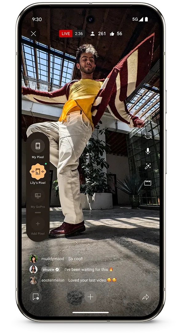 Google Pixel Drop marzo 2025 - fotocamere connesse