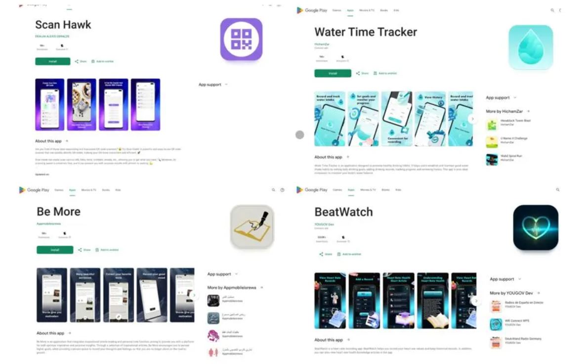 Google Play Store frode Vapor
