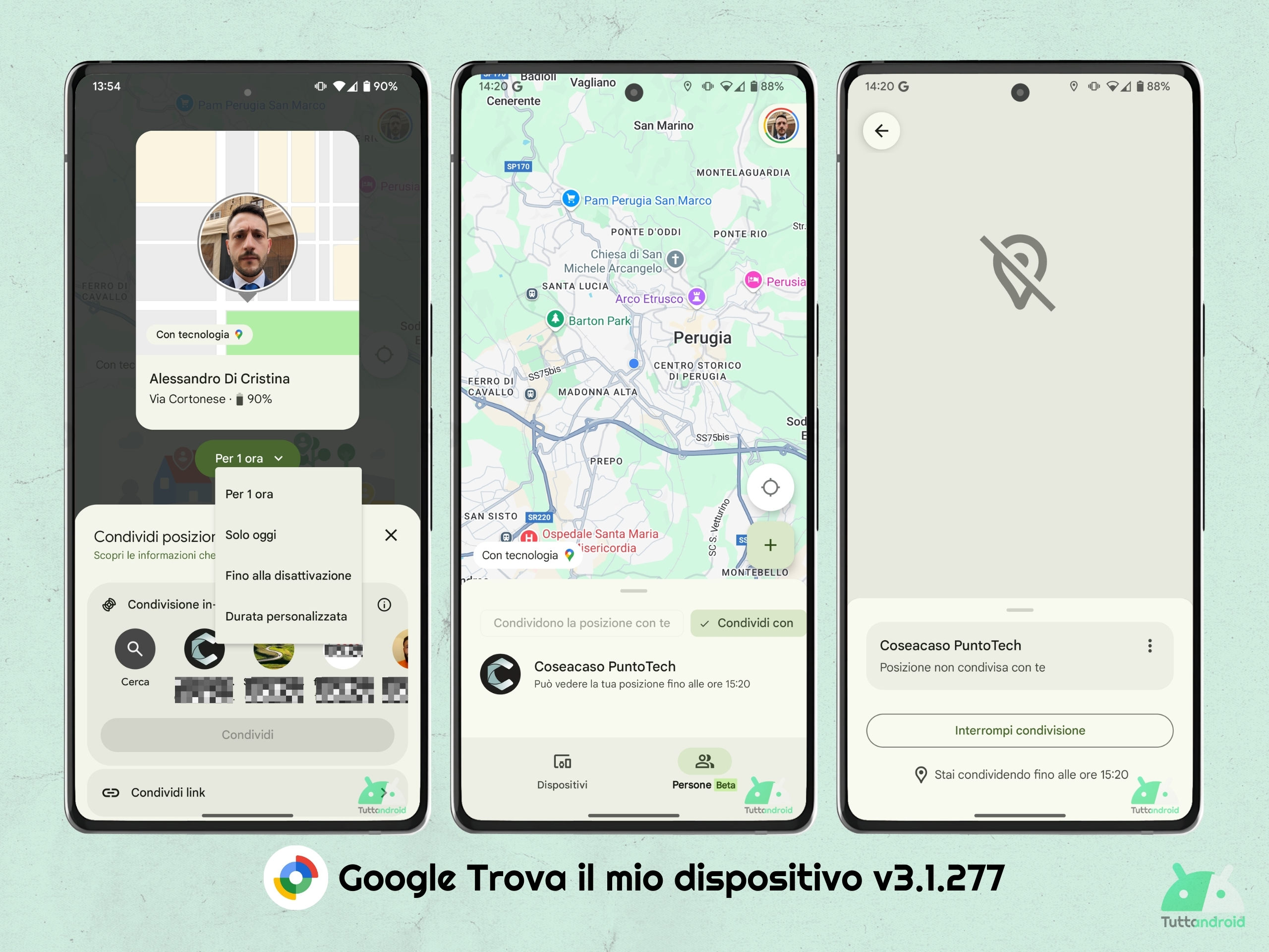 Google trova il mio dispositivo v3.1.277 - persone beta