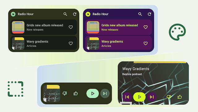 Google - widget Android - livello 1 (widget dinamici)