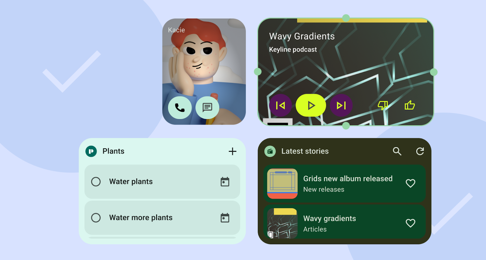 Google - widget Android - livello 2 (qualità standard)
