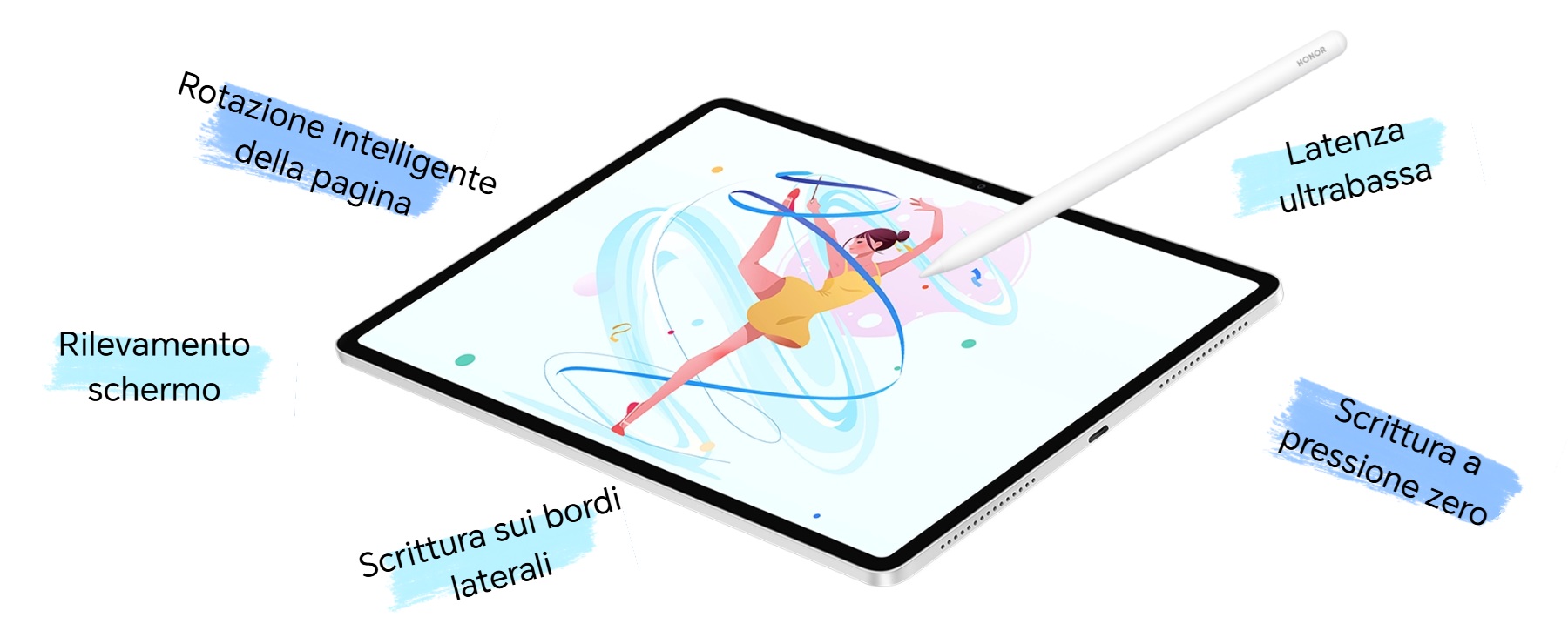 HONOR Magic Pad V9 funzionalità penna
