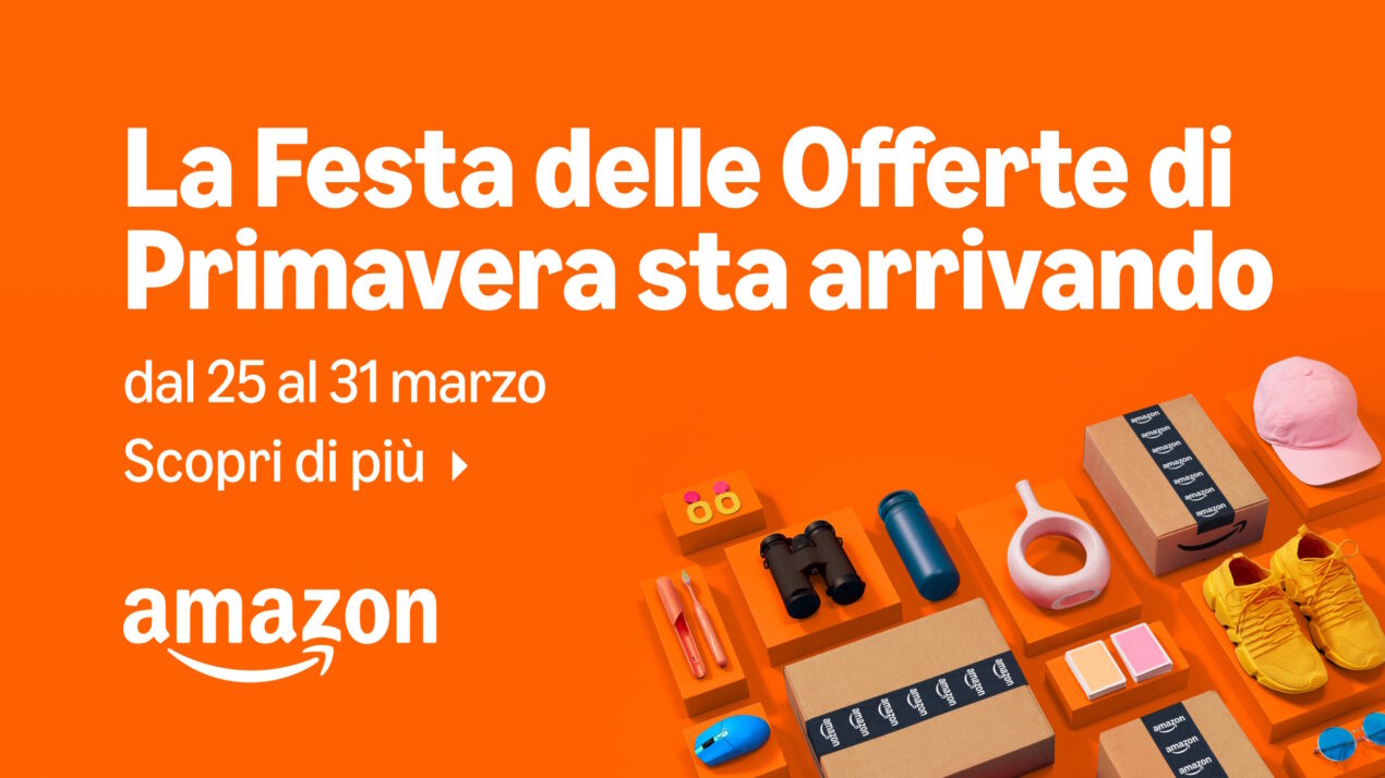 Amazon annuncia la Festa delle Offerte di Primavera 2025: ecco le date e come seguirla