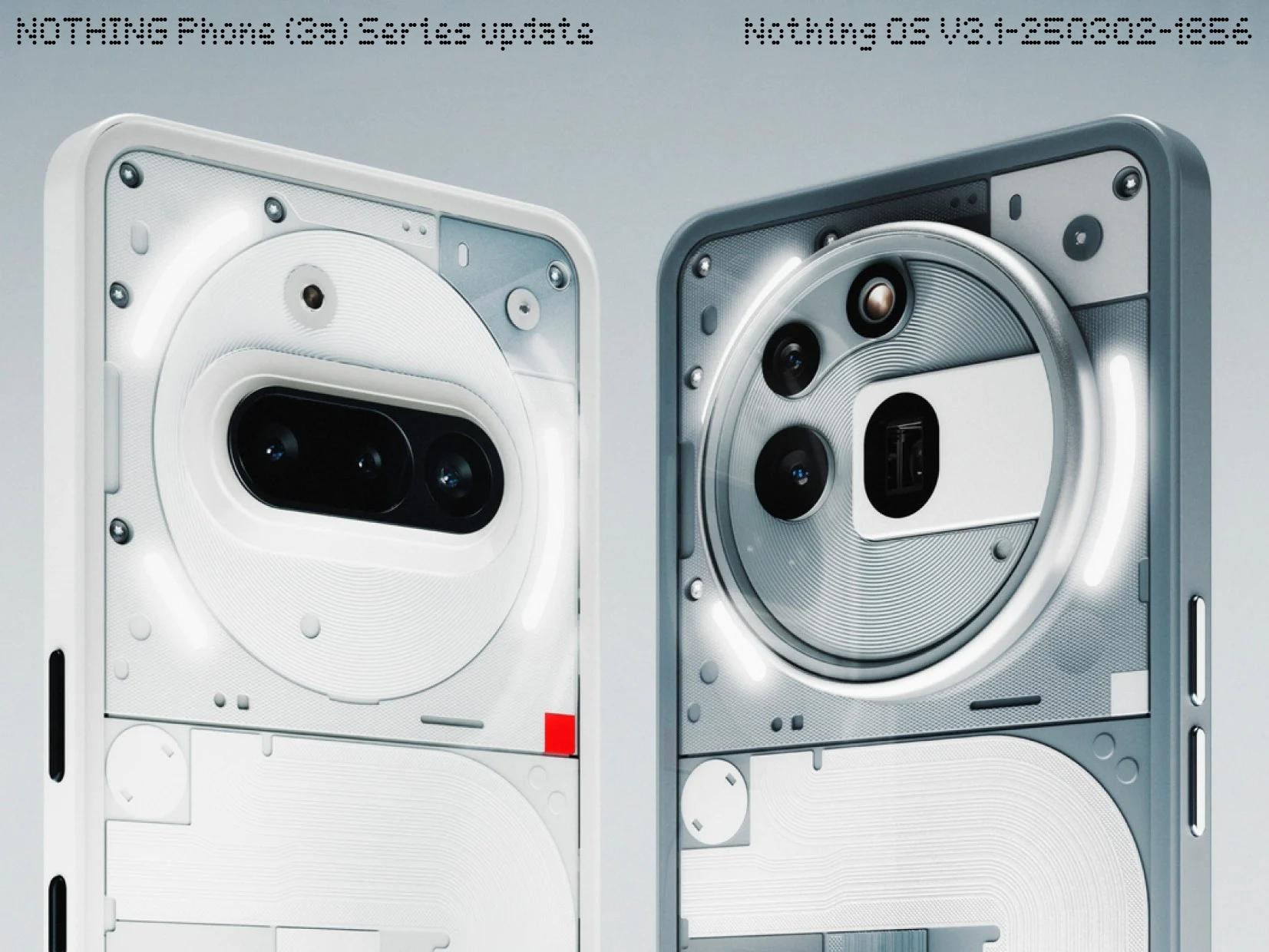 Nothing Phone (3a) e Phone (3a) Pro ricevono il primo importante aggiornamento