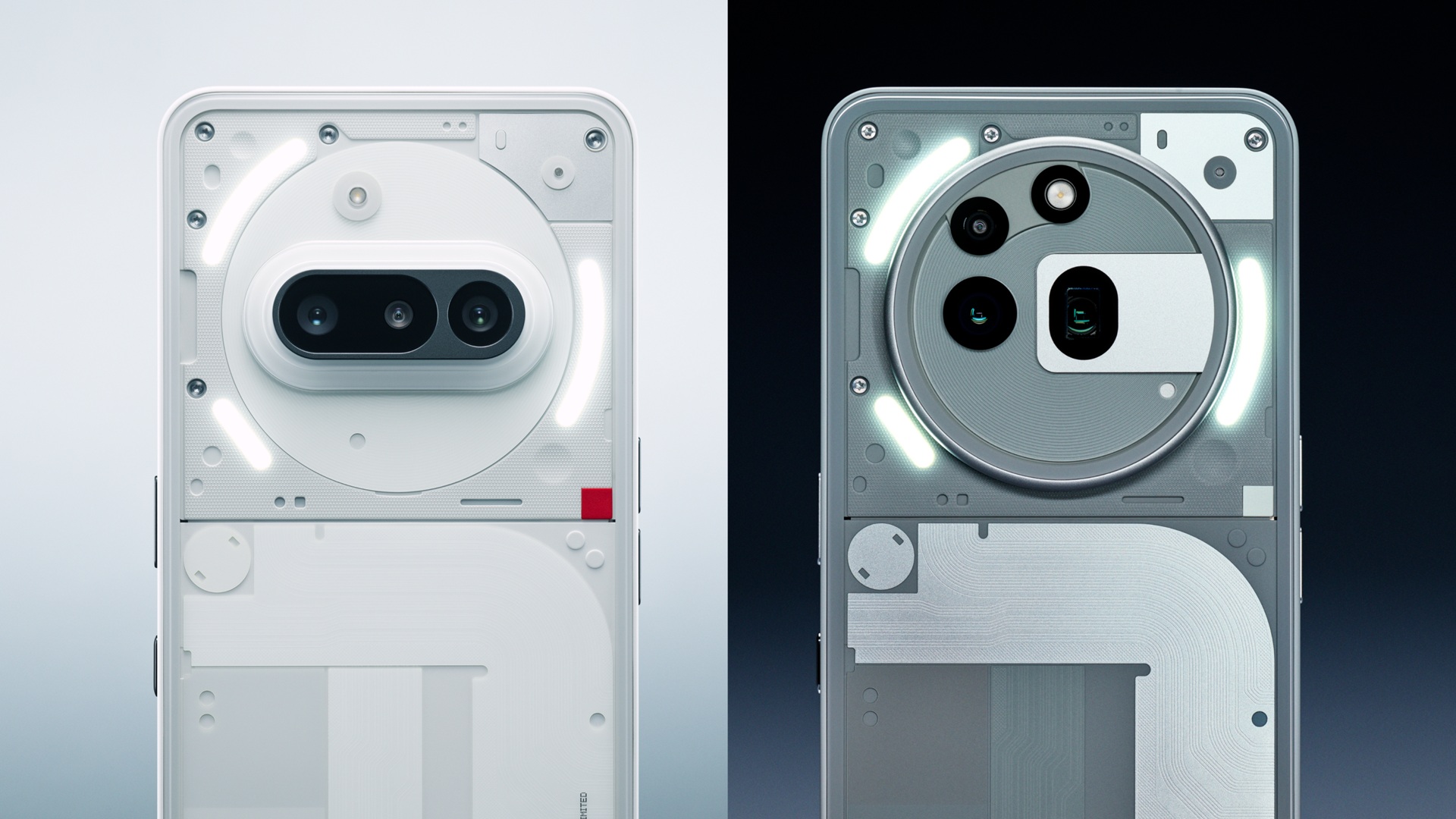 Comparto fotografico di Nothing Phone (3a) e Nothing Phone (3a) Pro