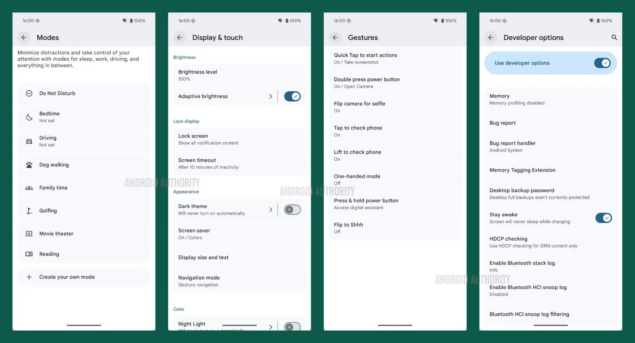 Restyling Impostazioni Android 16 Beta 3-2