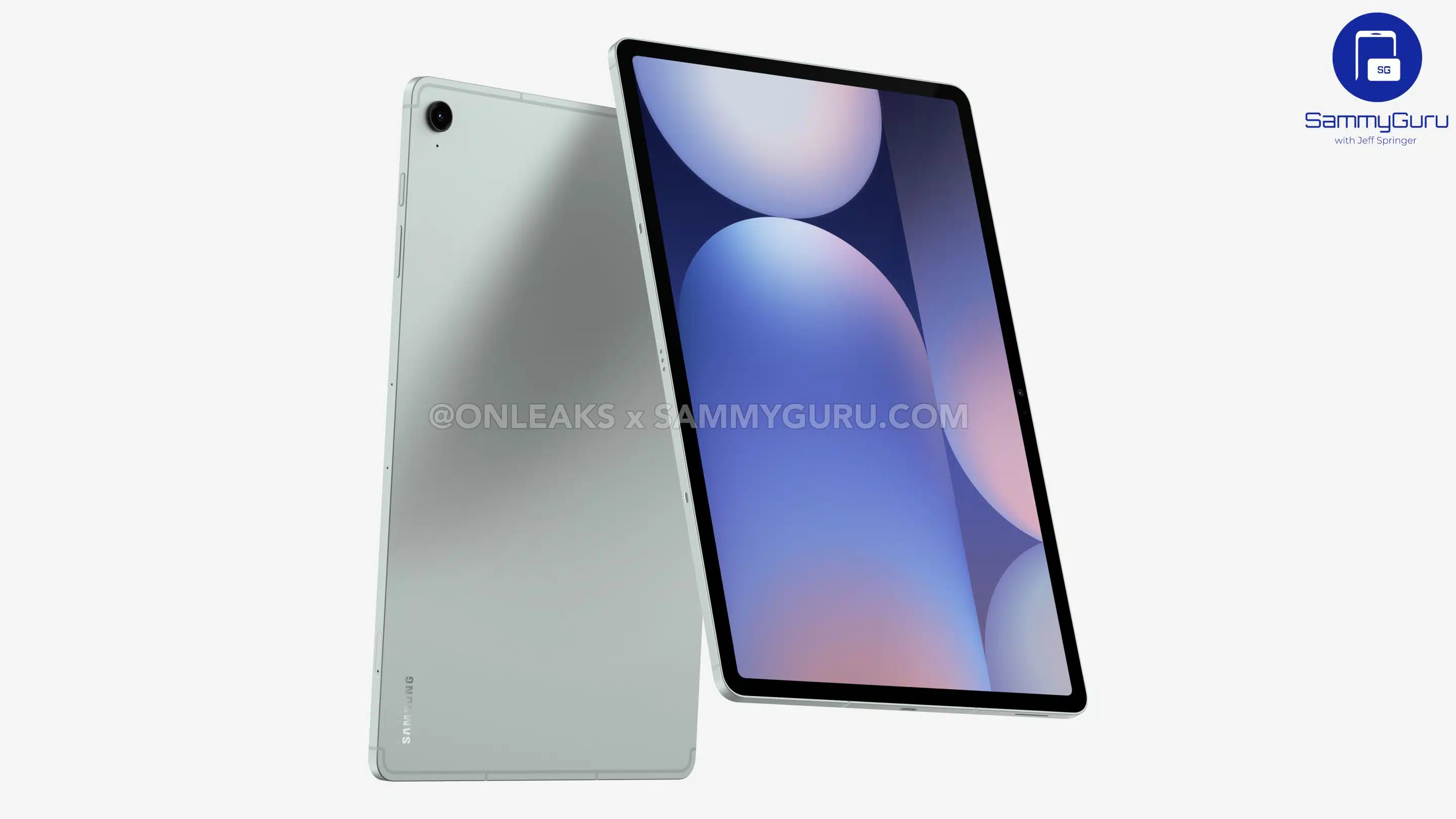 Nuove immagini di Samsung Galaxy Tab S10 FE Plus mostrano un design da flagship