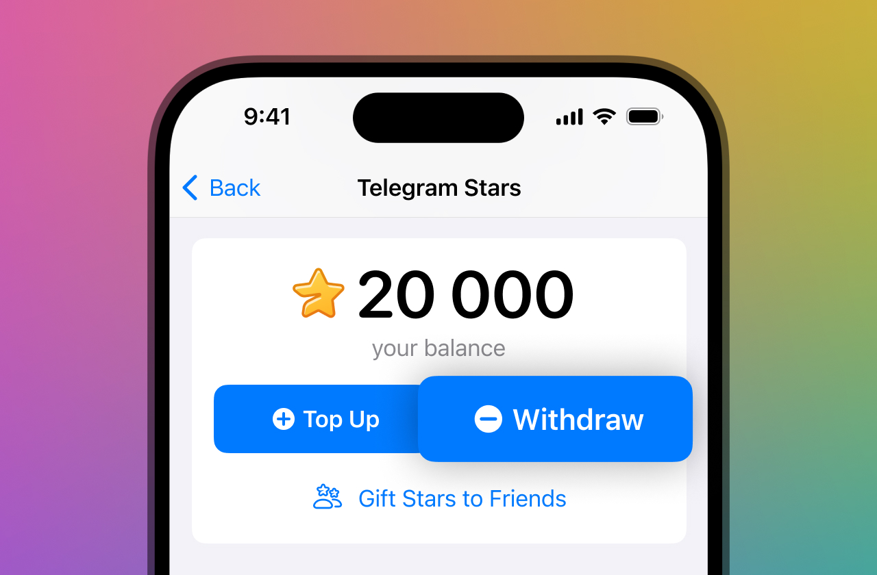 Telegram - marzo 2025 - 04 ritiro Stelle con Fragment