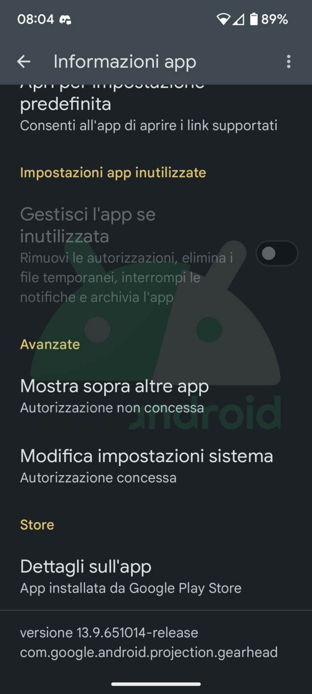 android auto giochi