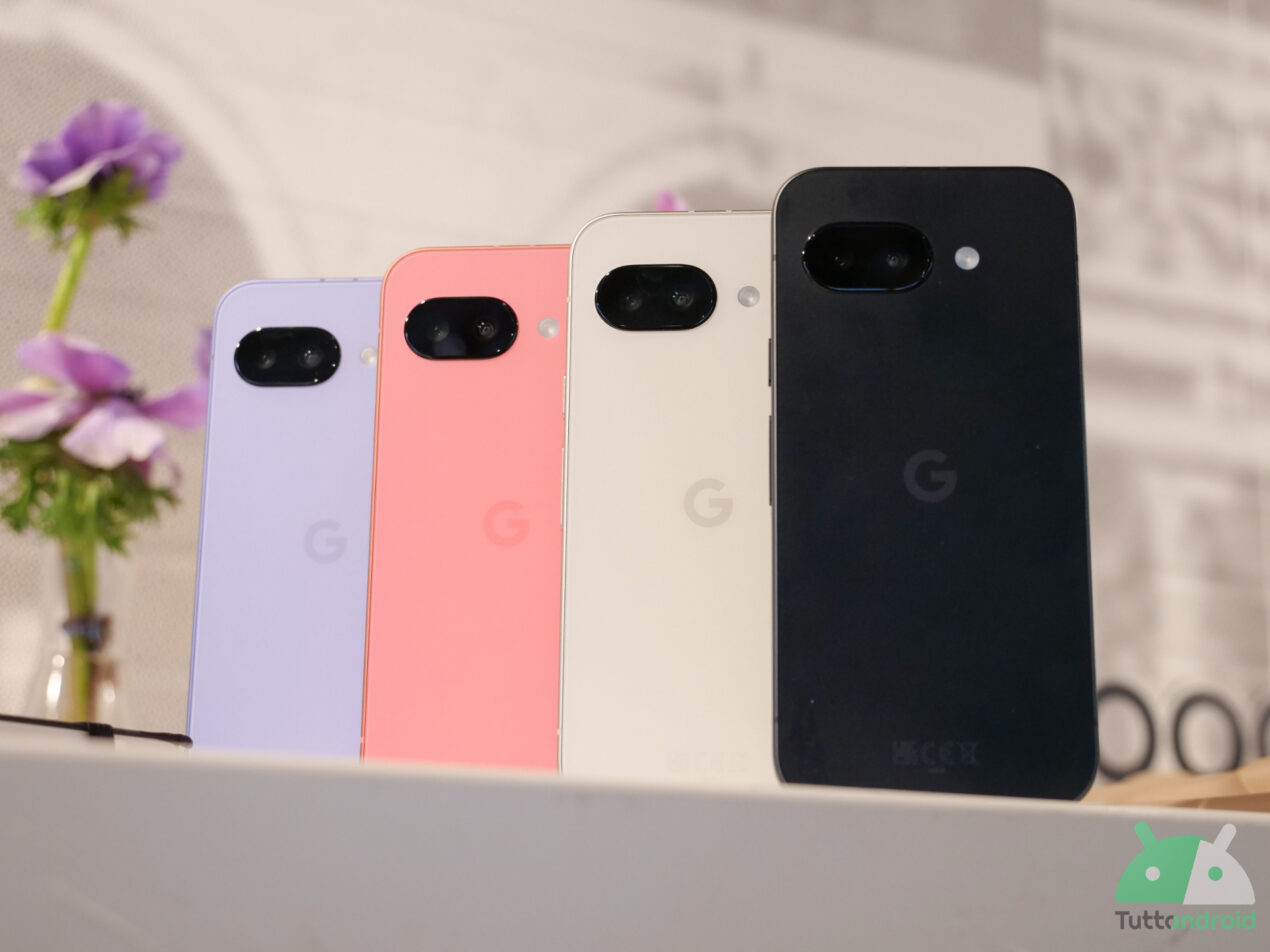 Google Pixel 9a ha meno funzioni IA degli altri Pixel 9 per 