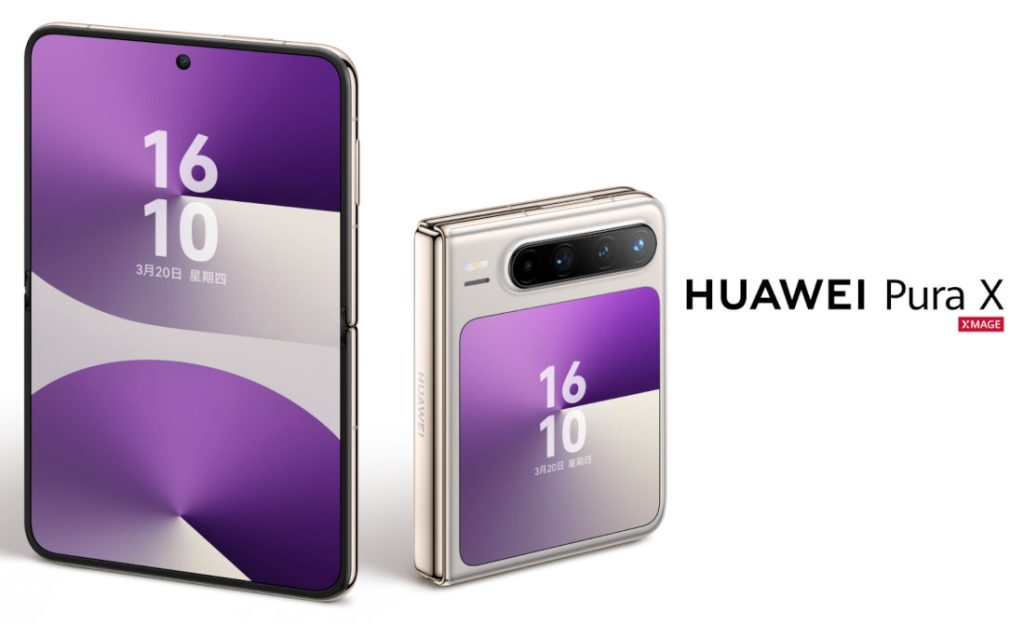 Huawei Pura X è il nuovo pieghevole di Huawei dal form factor mai visto prima