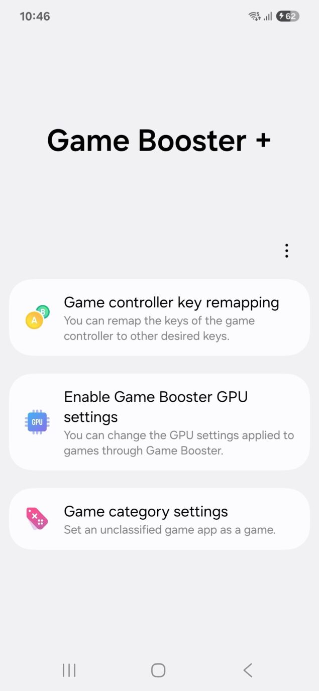 samsung game booster+
