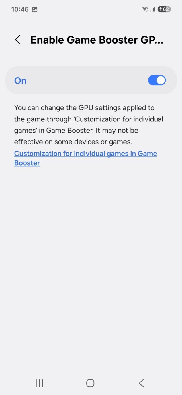 samsung game booster+