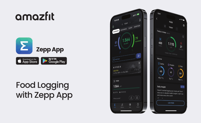 zepp app food