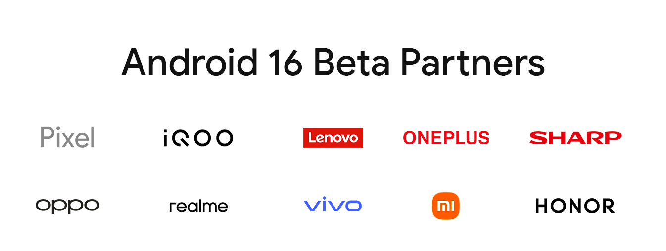 Android 16 Beta Partners - aprile 2025