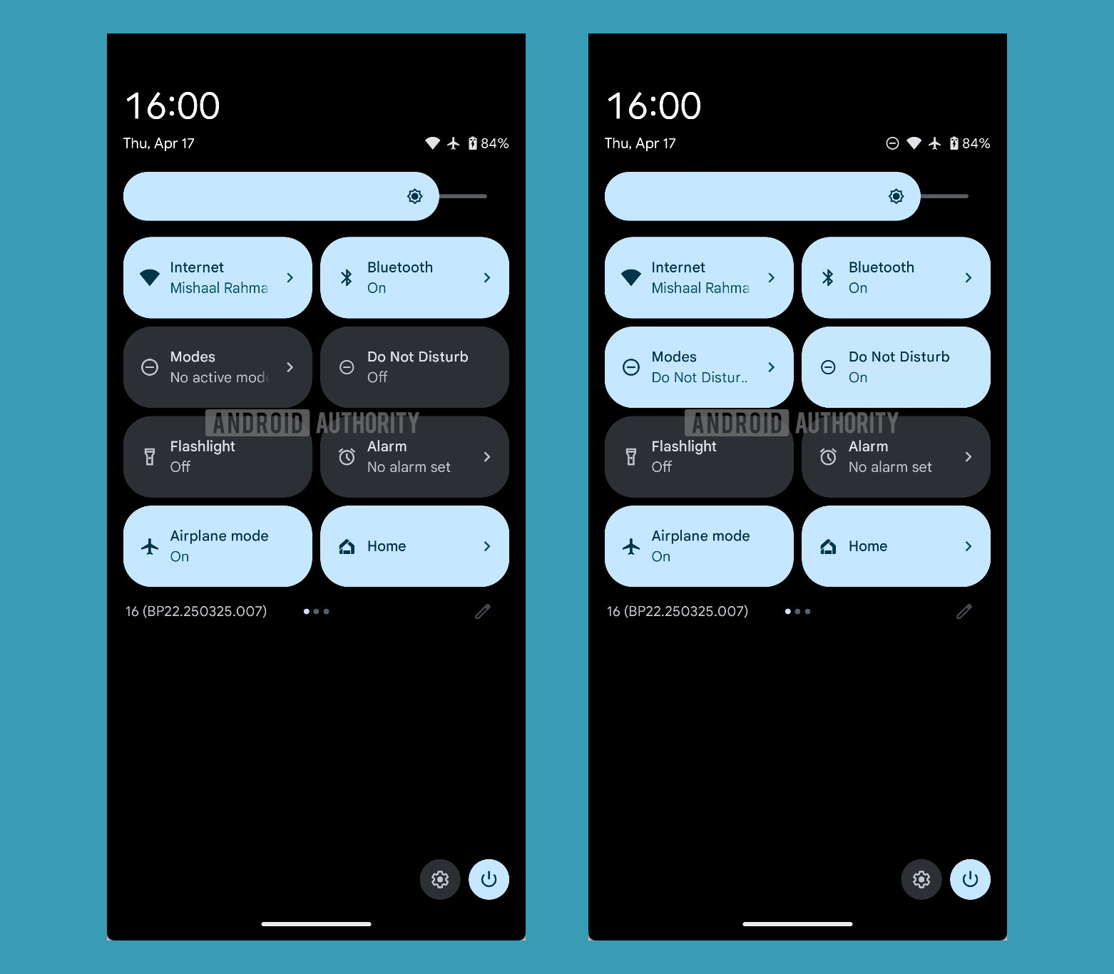 Android 16 DB4 - Novità nascoste - comando rapido DND