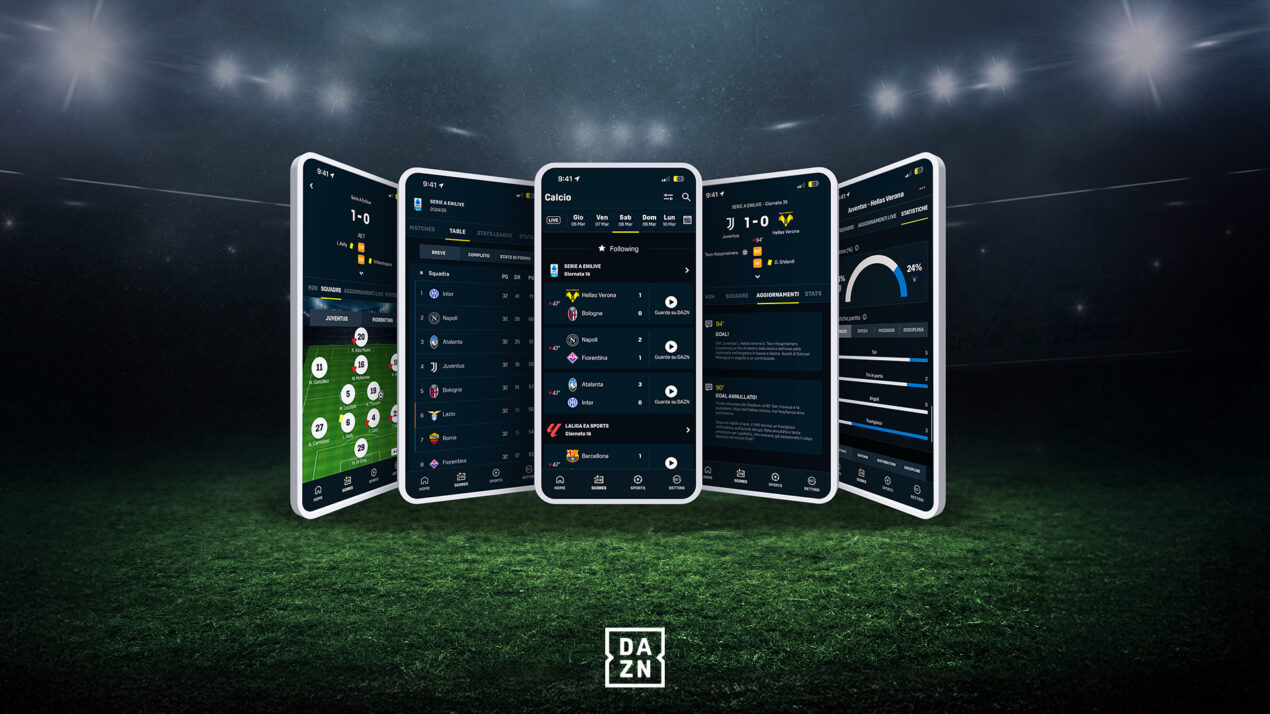 DAZN lancia 