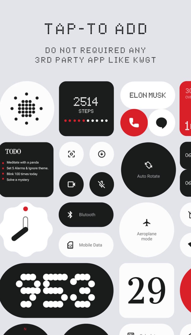Everything Widgets