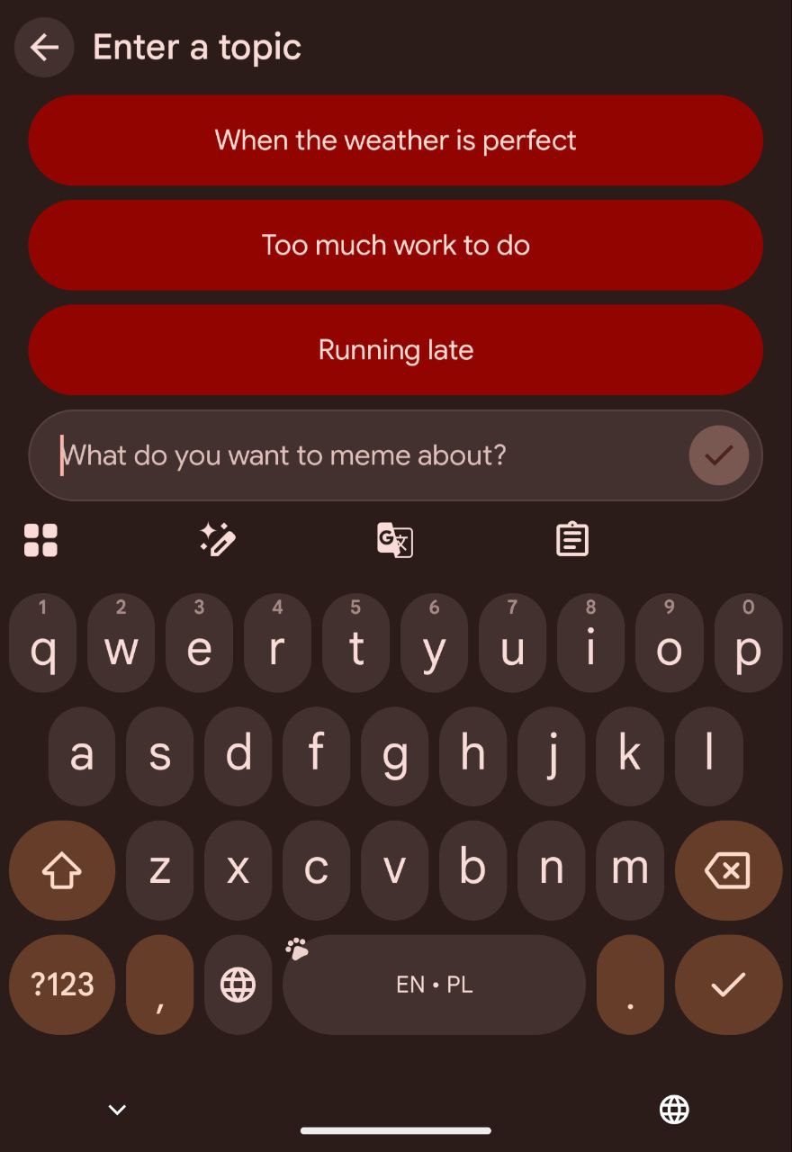 Gboard - Meme Studio anteprima