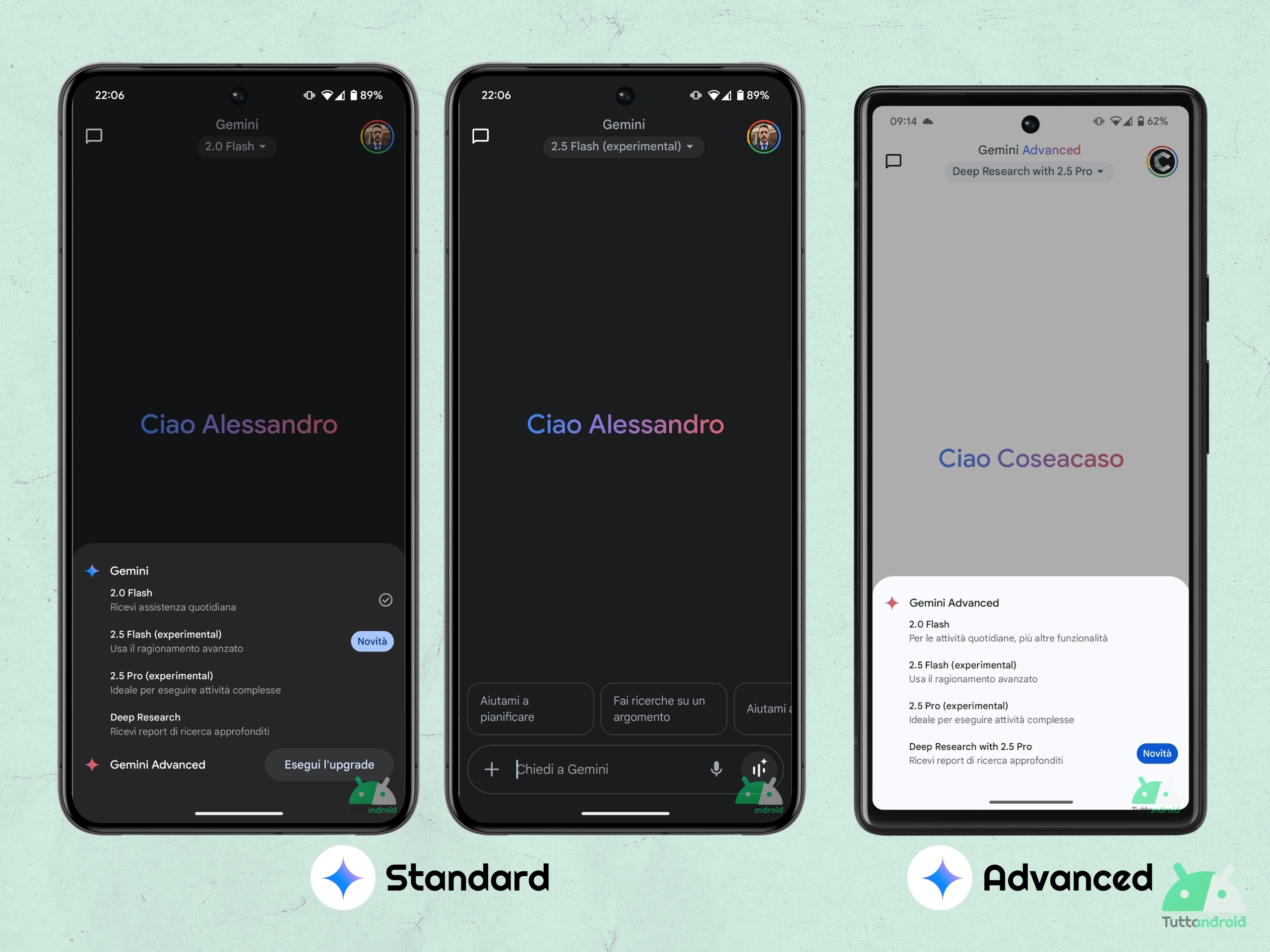 Google Gemini - 20250418 - Modelli disponibili