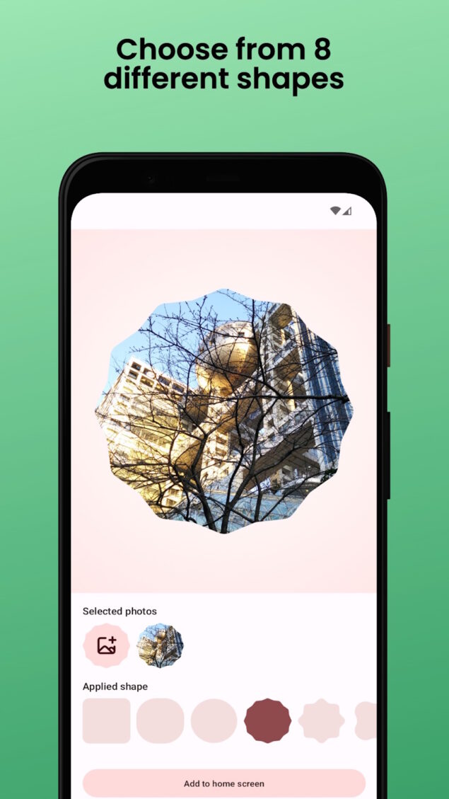 Material Photo Widget