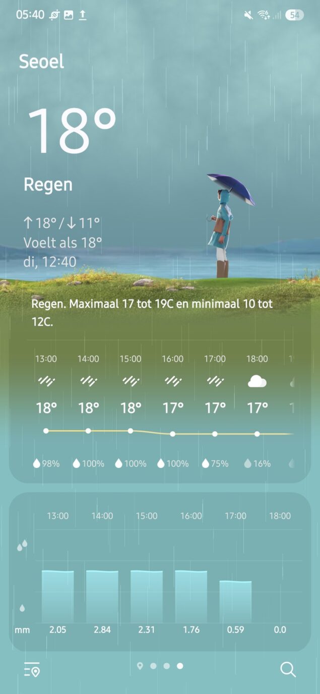 nuova app Meteo Samsung con One UI 8