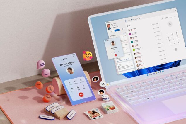 Microsoft Phone Link official Hero