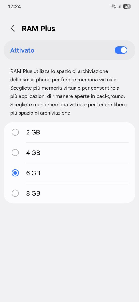 come funziona RAM Plus di Samsung