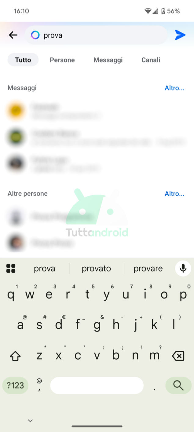 Meta AI su Facebook Messenger