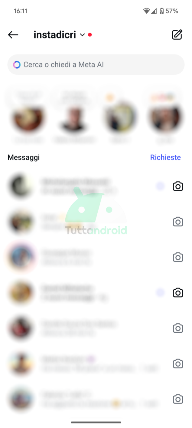 Meta AI su Instagram