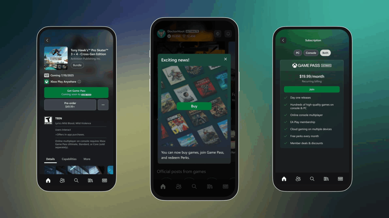 L’app Xbox per Android introduce finalmente uno store completo e la lista dei desideri