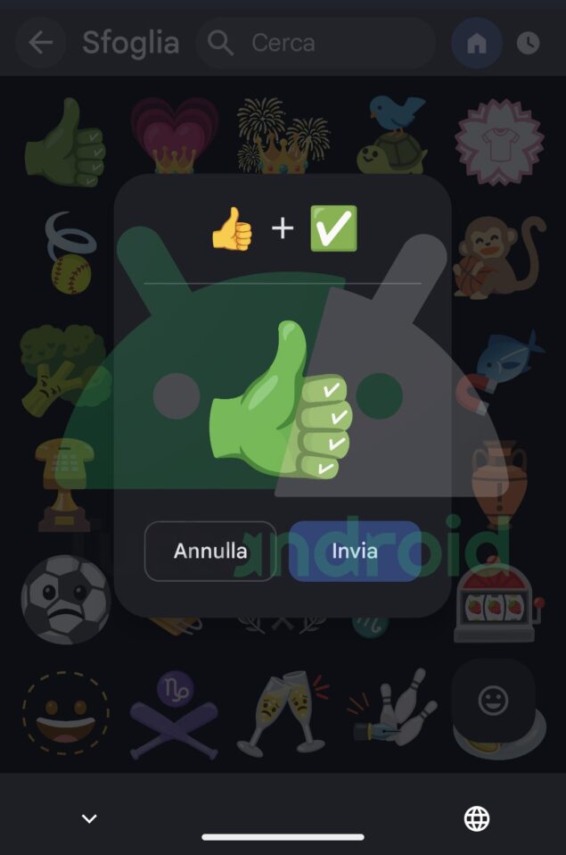 gboard emoji kitchen sfoglia