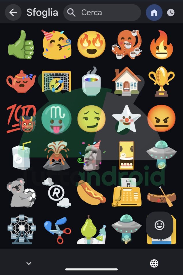 gboard emoji kitchen sfoglia