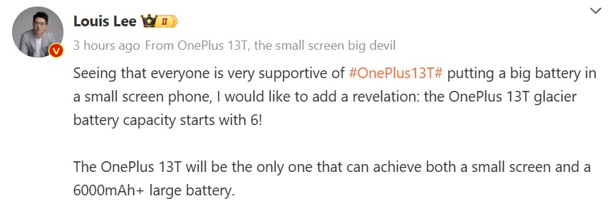 OnePlus 13T