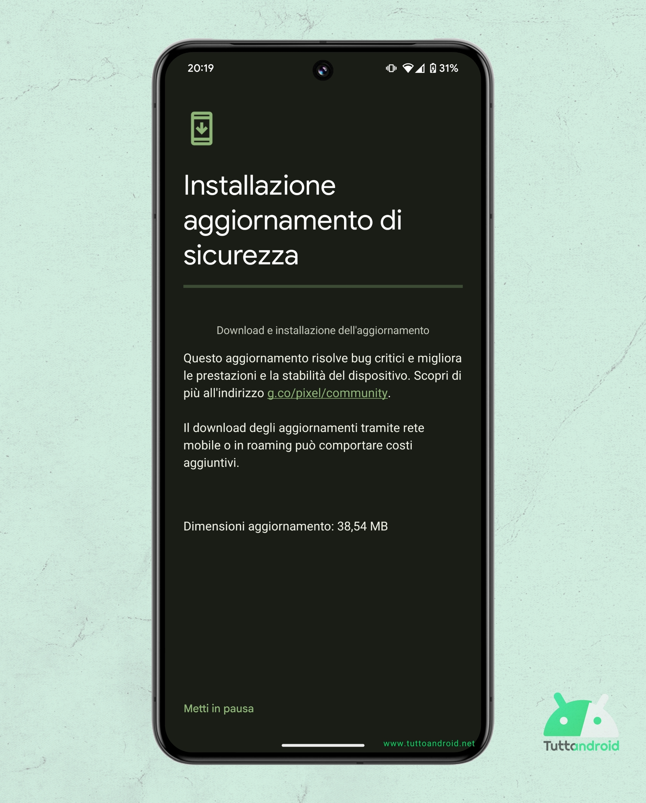 Android 15 QPR2 - Patch di maggio 2025 - Google Pixel 8 Pro