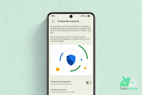 Android 16 - Protezione avanzata visual hero