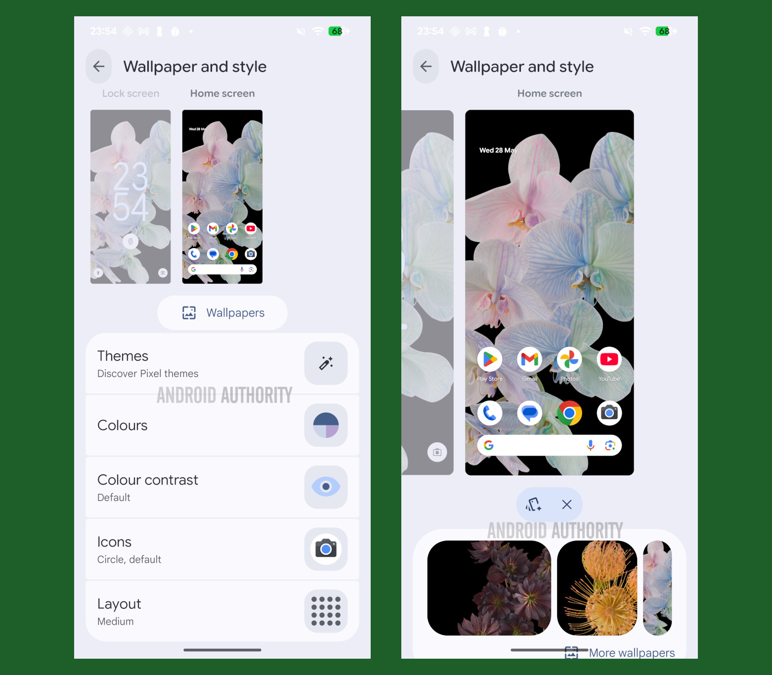 Android 16 QPR1 Beta 1 - Sfondi e stile - funzione Temi Pixel AA