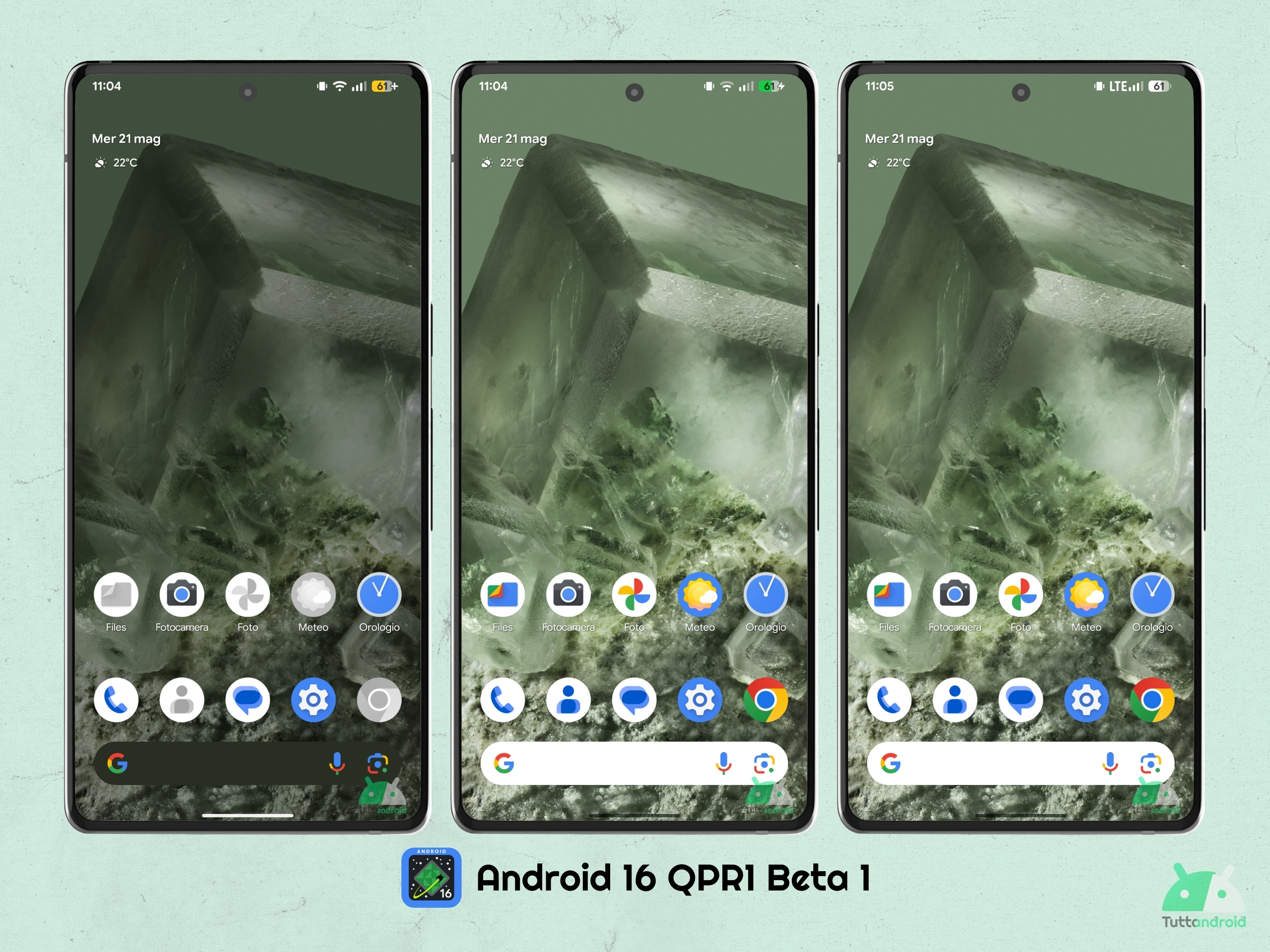 Android 16 QPR1 - Beta 1 - novità barra di stato