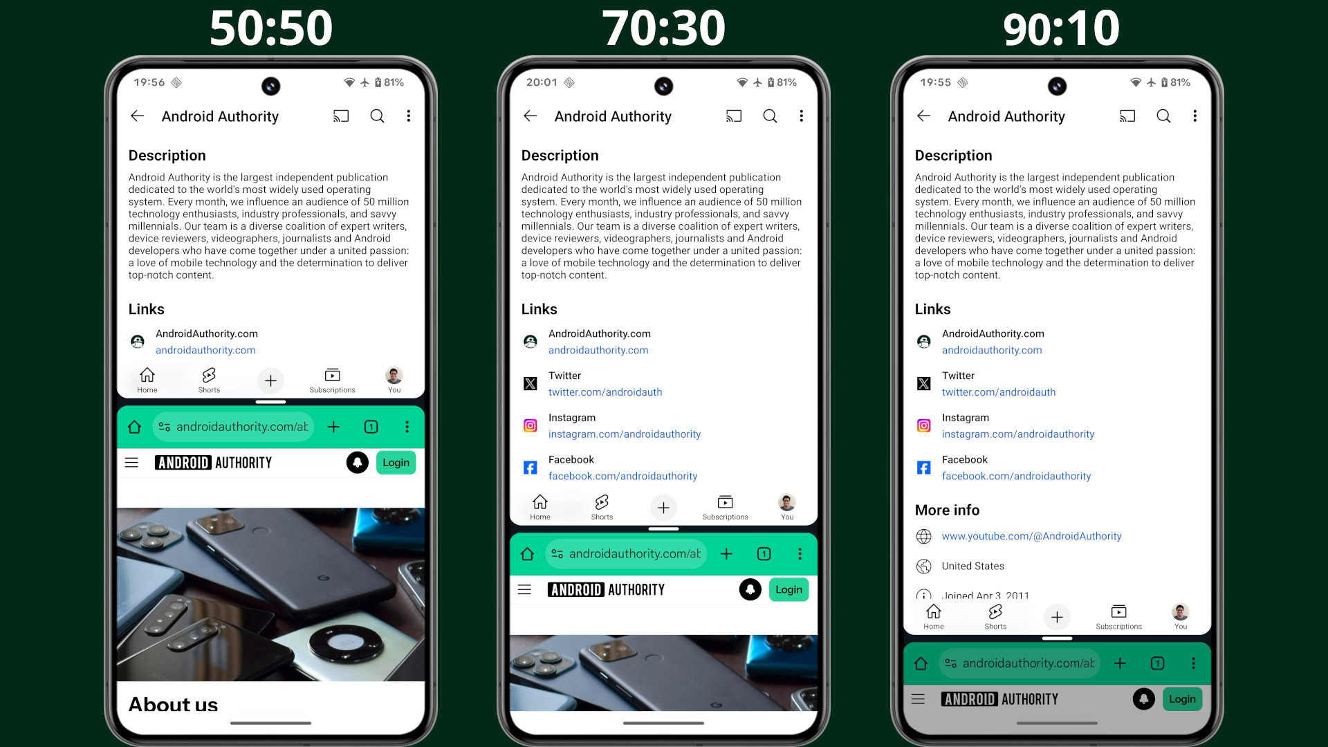 Android 16 QPR1 - Work in progress - Multitasking 90-10
