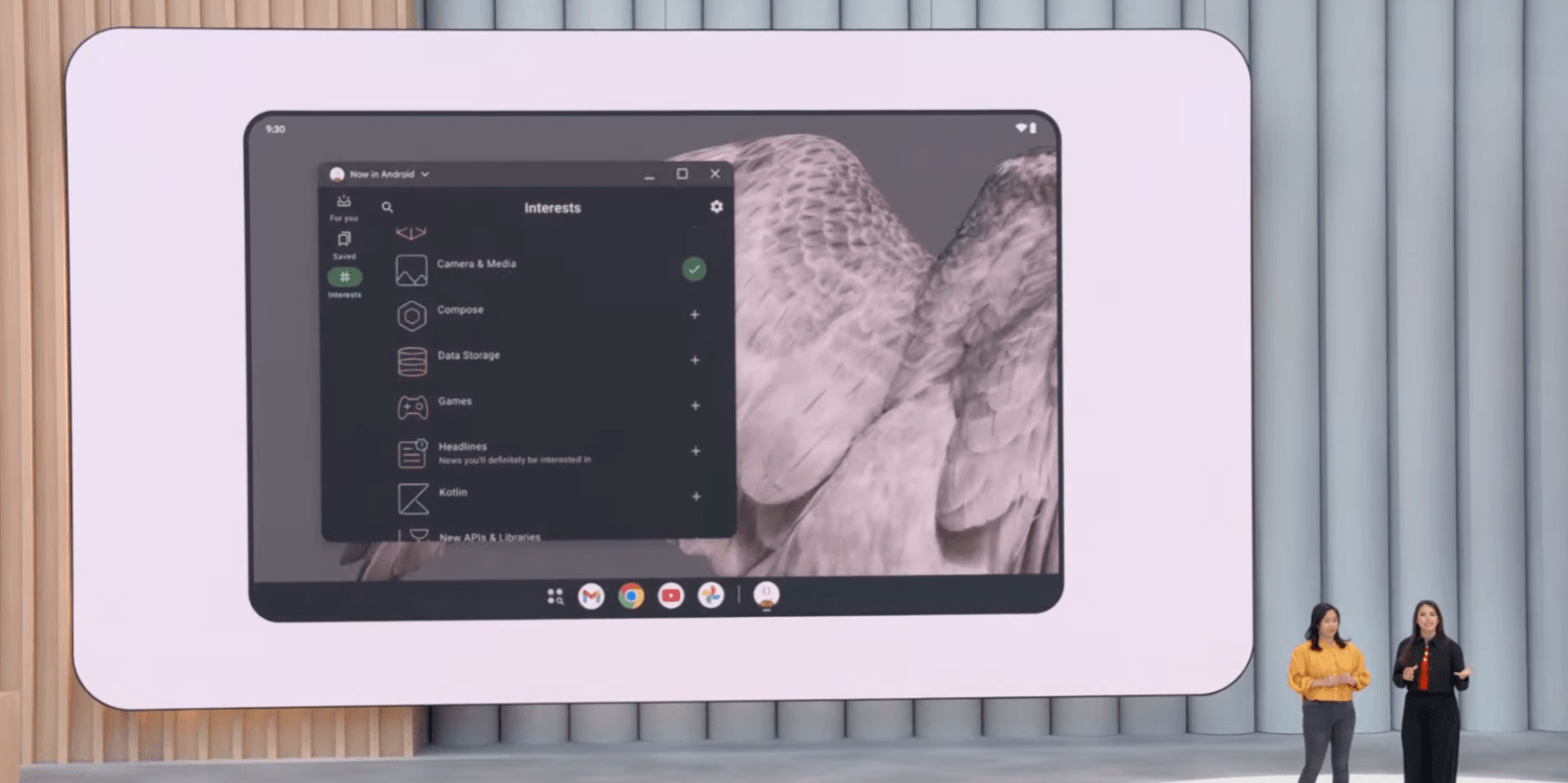 Android 16 modalita desktop Google IO 2025