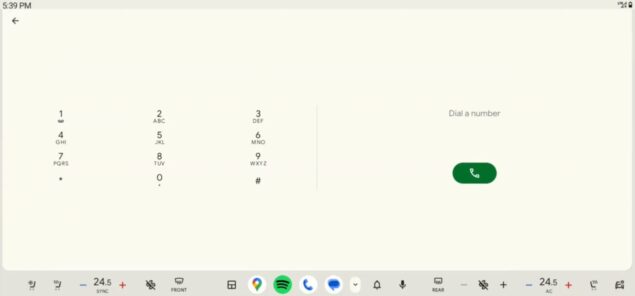 Android Auto tema chiaro