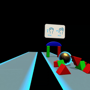 Esempi Unity OpenXR per Android XR